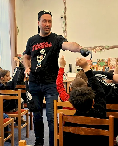 Amikor a könyvek életre kelnek - Ismét nálunk járt Vig Balázs